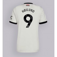 Camiseta Manchester United Rasmus Hojlund #9 Tercera Equipación 2024-25 manga corta